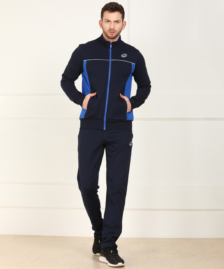 lotto solid men's track suit