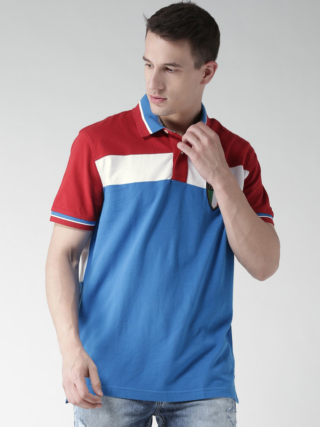 tommy hilfiger polo color block
