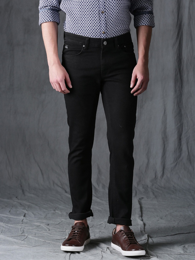 wrogn black jeans