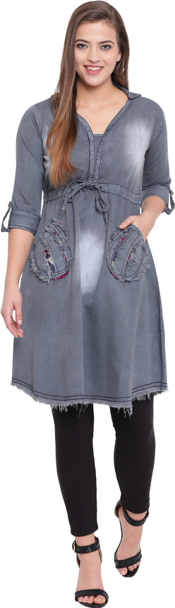 Kurti for jeans on flipkart Clearance