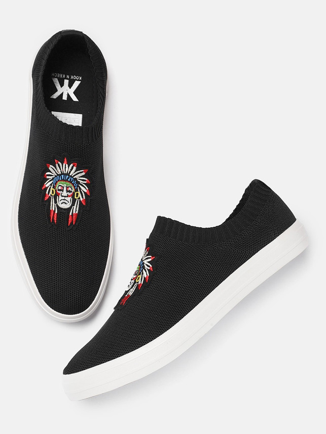 kook n keech slip on sneakers