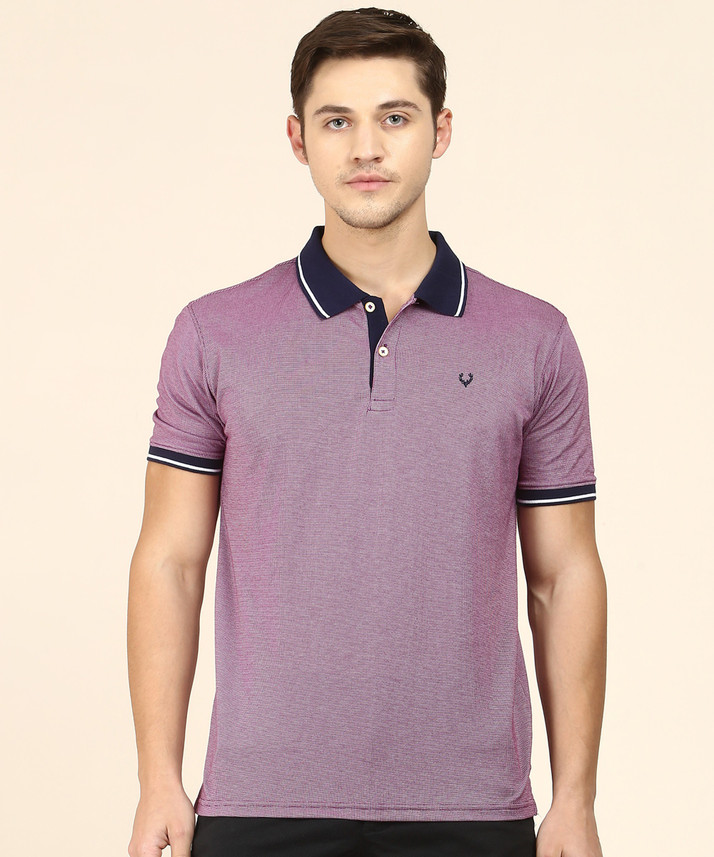 allen solly collar t shirts