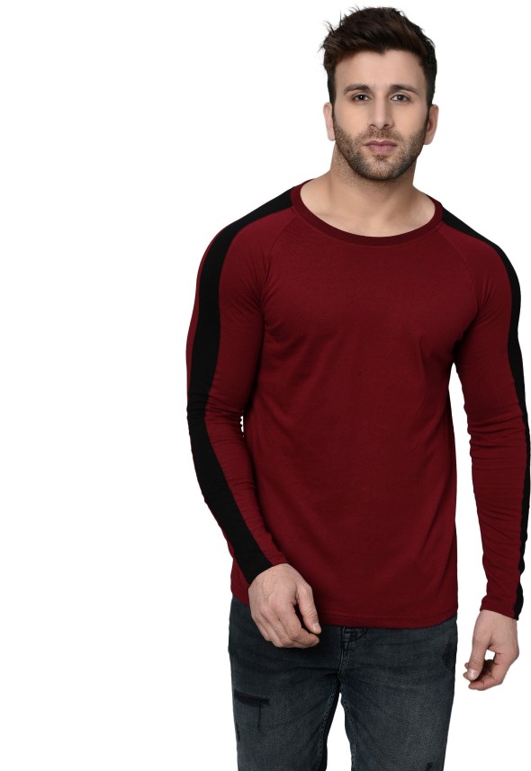 maroon t shirt for men
