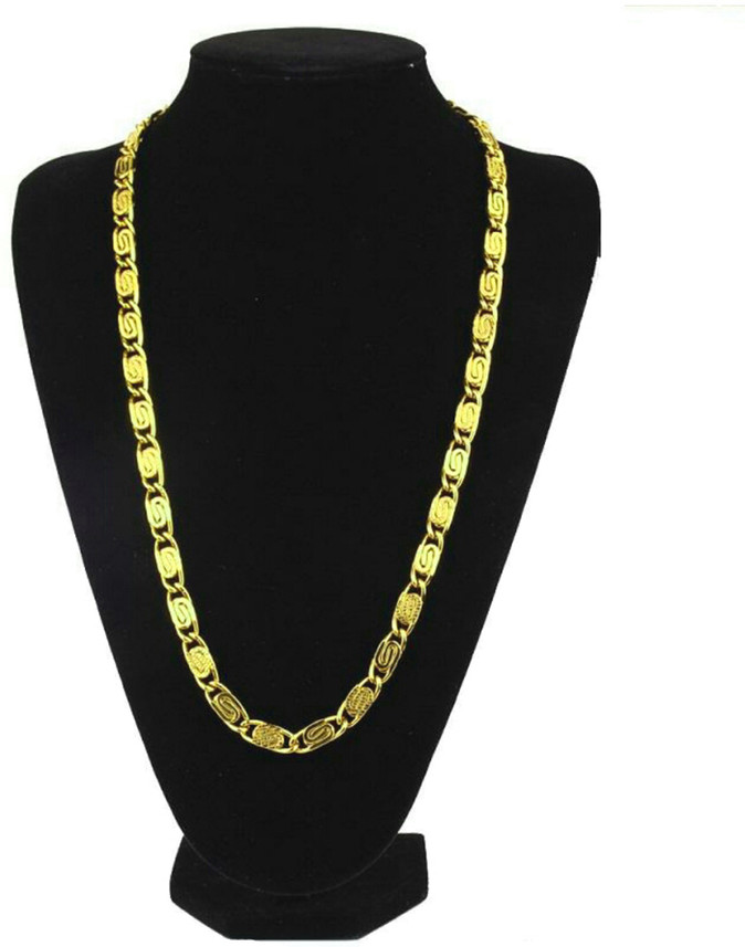 Gold-plated Plated Alloy Chain 