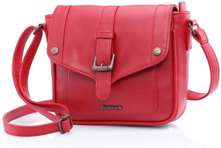 fastrack red bag