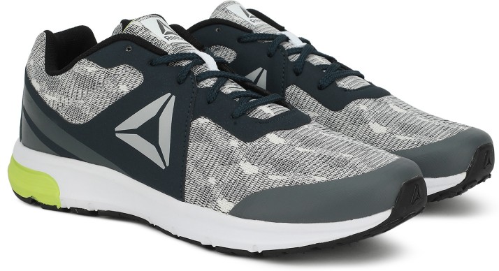 reebok gray running sport shoes