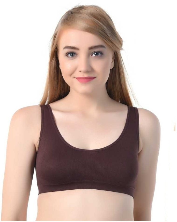 how to wear non padded sports bra