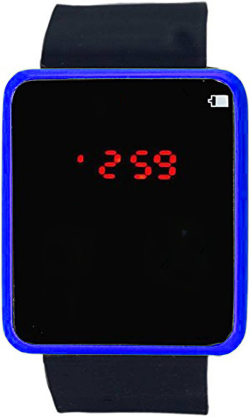 square shape digital watch