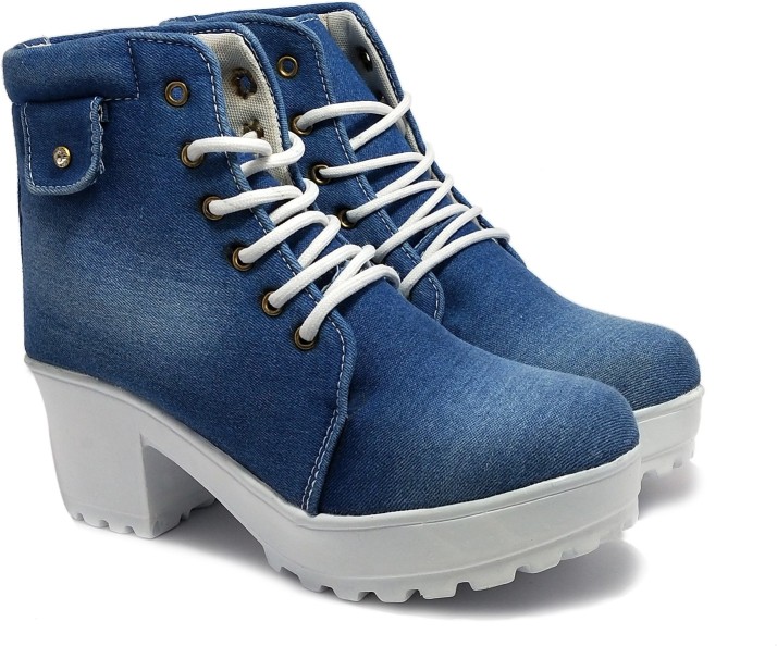 denim shoes flipkart