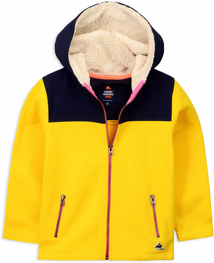 cherry crumble california Super-Soft Fleece Zip-Up Hoodie for Boy