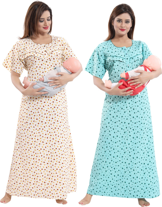 Feeding night dress flipkart clearance