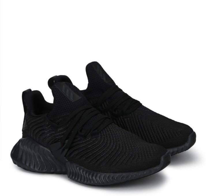 adidas alphabounce black shoes