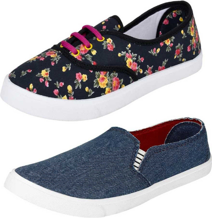 flipkart canvas shoes for ladies