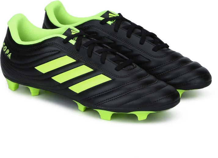 adidas football boots black and green