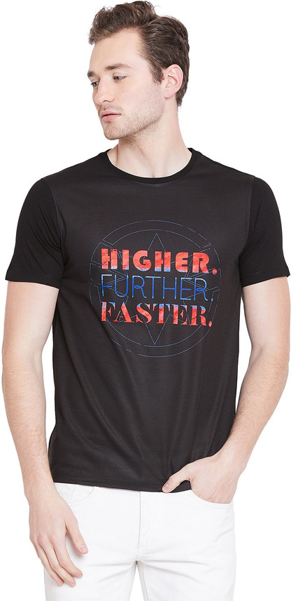 Captain Marvel Printed Men Round Neck 