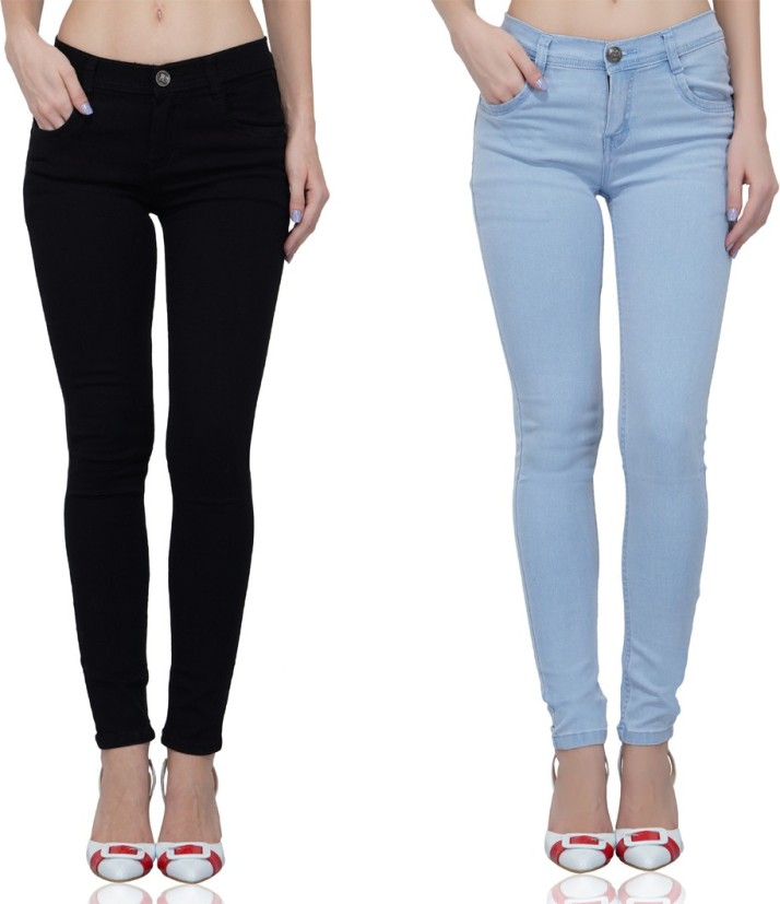 mid waist black jeans