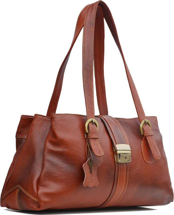 pure leather bags online