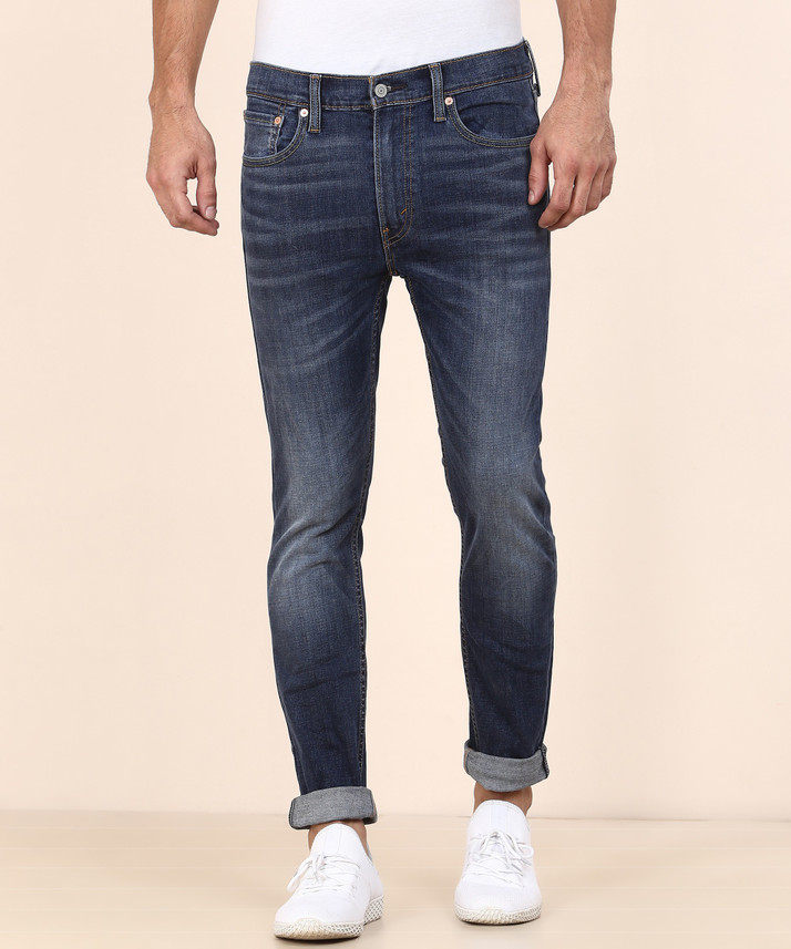 LEVI'S Super Skinny Men Blue Jeans 