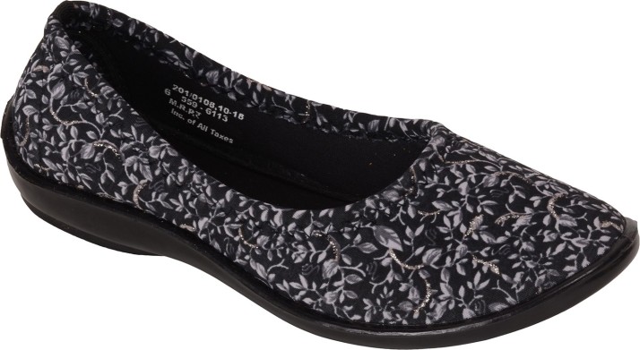 bata black shoes for women