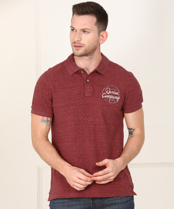 us polo t shirts for mens flipkart