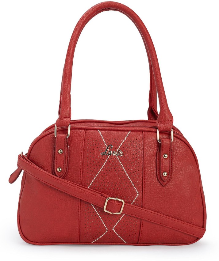 lavie satchel red