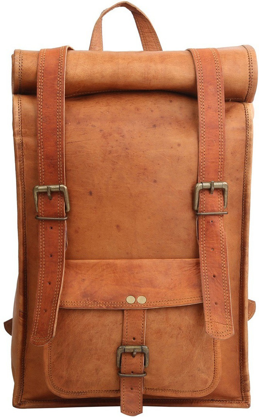 goat leather backpack