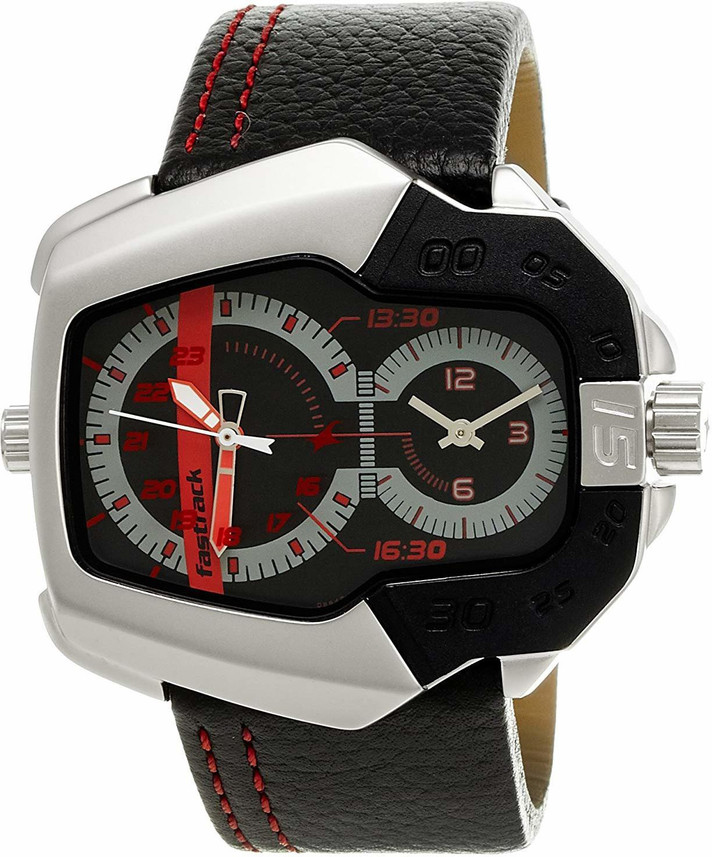 fastrack double strap watches