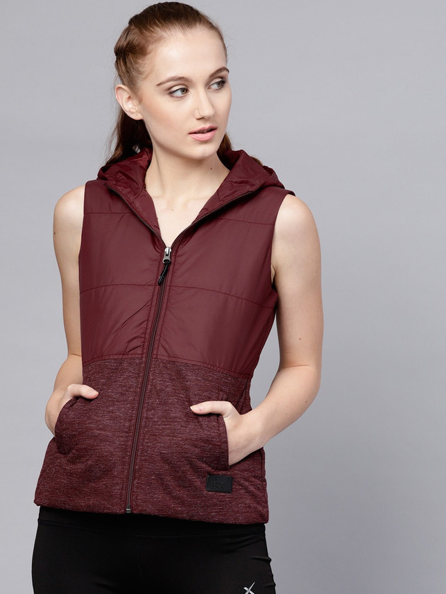 hrx maroon jacket