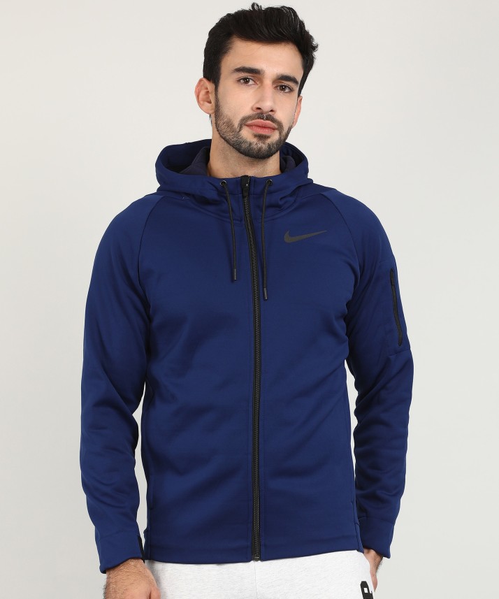Nike Full Sleeve Solid Men Jacket - Buy 