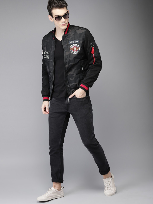 bomber jacket men flipkart