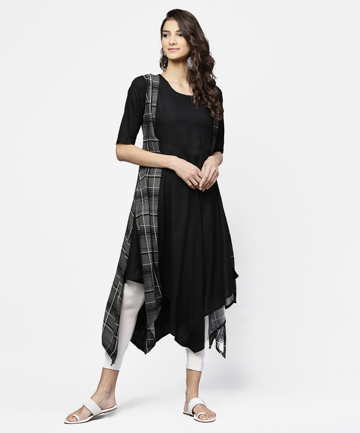 asymmetric kurti flipkart