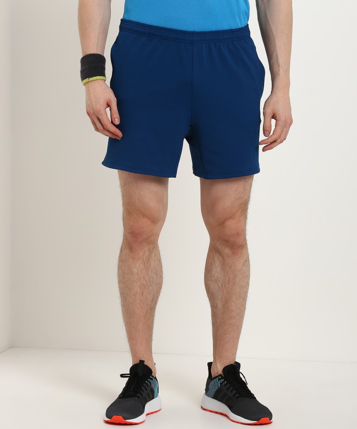 ADIDAS Solid Men Blue Sports Shorts 