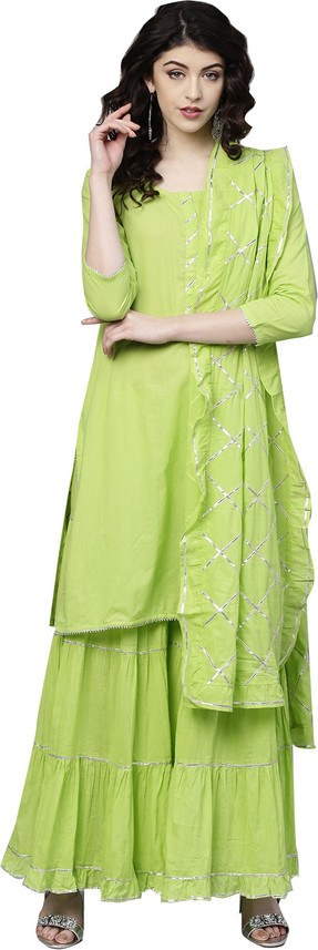 Gota patti suits flipkart Clearance