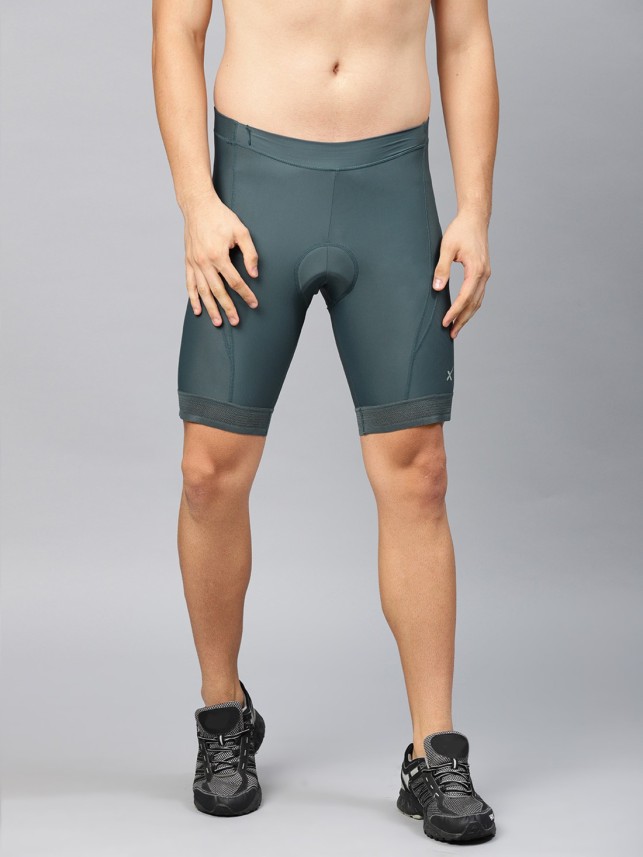 mens green compression shorts