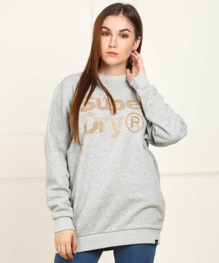 superdry sparkle skater hoodie