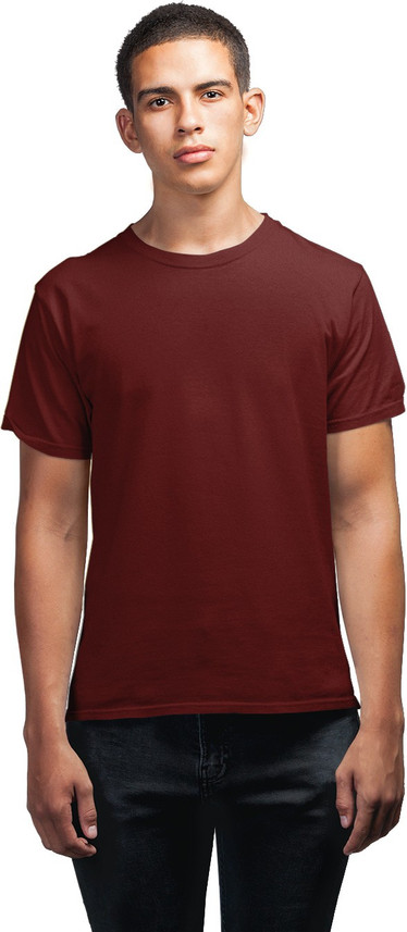 plain maroon t shirt
