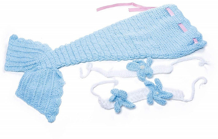 mermaid headband baby