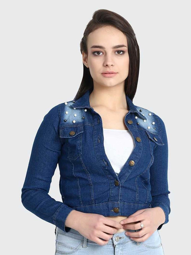 denim jackets for women flipkart