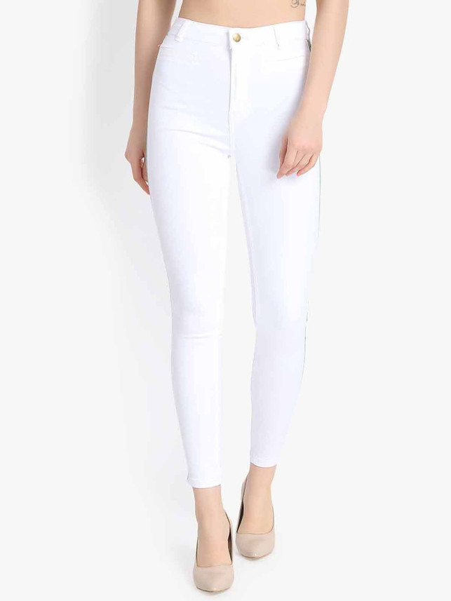 white jeans flipkart