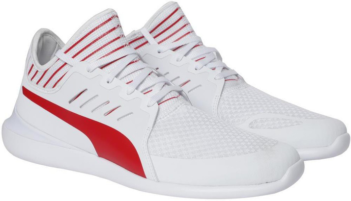 puma white sneakers flipkart