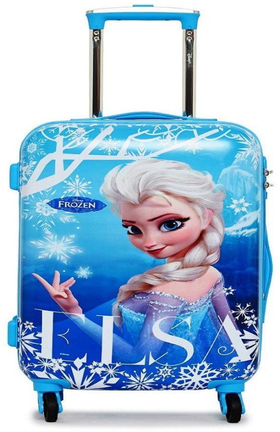 frozen hard shell suitcase