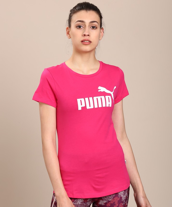 pink puma shirt womens