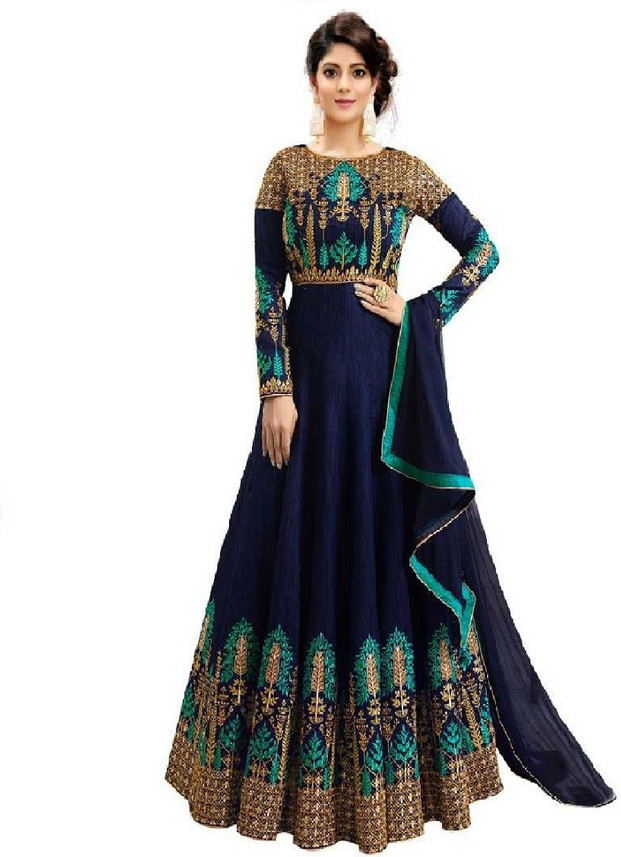 flipkart gown anarkali