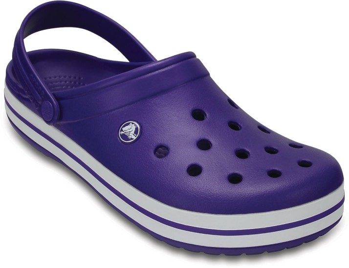 purple crocs for men