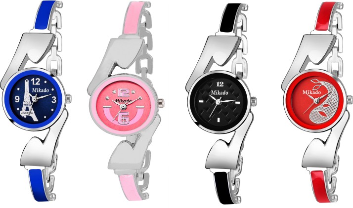 watch with bracelet set flipkart