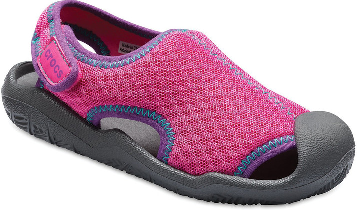 crocs velcro sandals