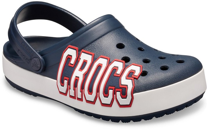 crocs men navy sandals