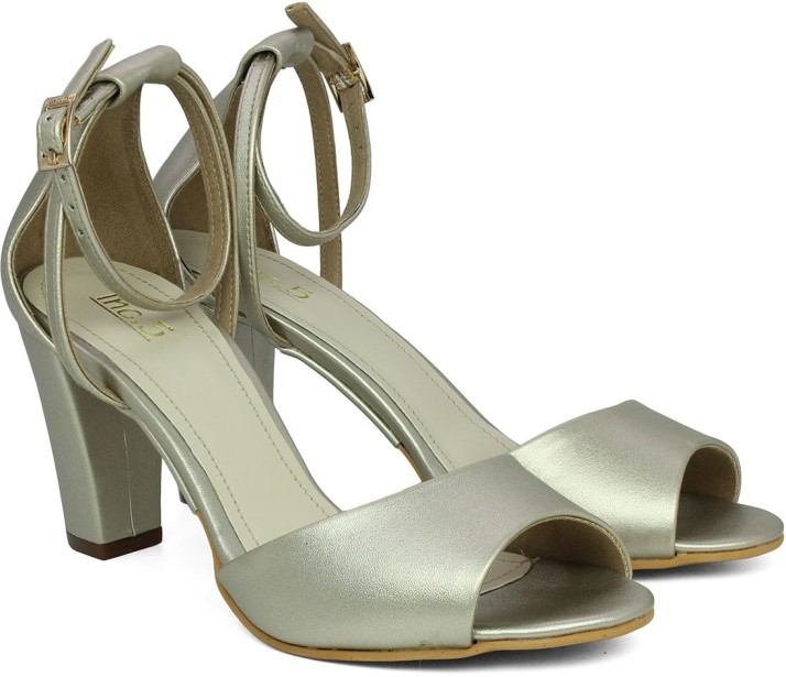 Inc.5 Women Silver Heels - Buy Inc.5 