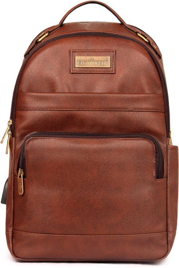 leather backpack 15 inch laptop