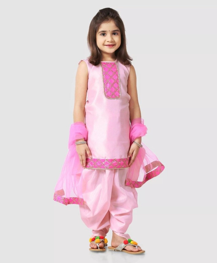 dhoti kurta for kids girls